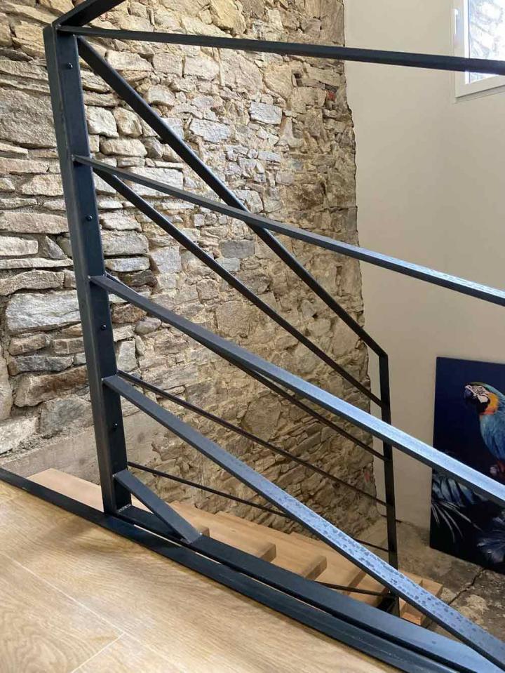 Escaliers et garde-corps métalliques Saint-Étienne